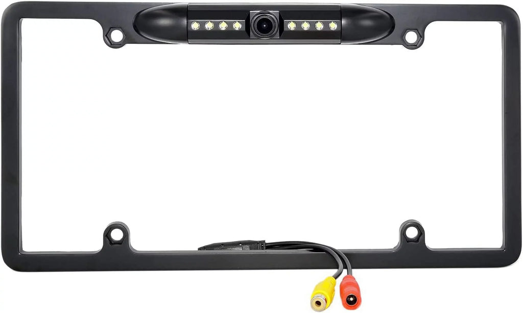for Backup Frame ILX507 Rearview License ALPINE Black ILX-507 Camera Plate