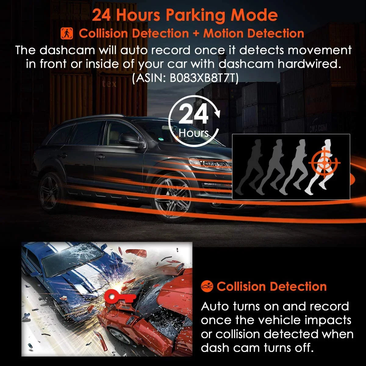 Inside w/ N2S Camera and | | Dash Dash Vantrue Cam Front 4K GPS NV Infrared